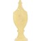 Ekena Millwork 3 3/8"W x 1 5/8"D x 10"H Half Round Urn Finial FIN03X10UH - alternate 2